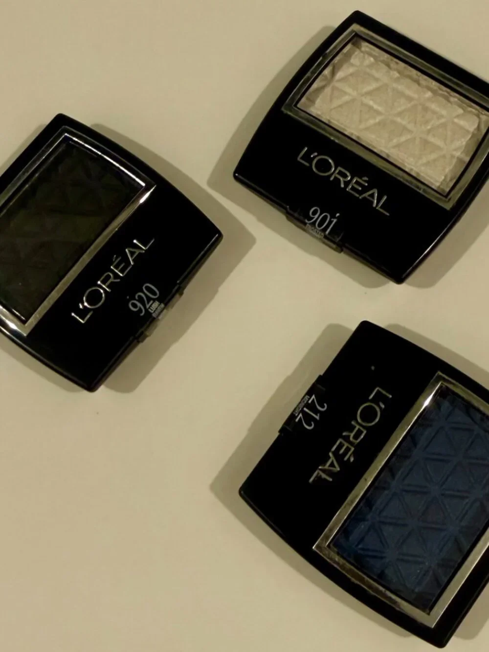 Loreal Brand New Eye Shadow Wear Infinite Studio Secrets 901/920/212 set